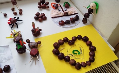 Podzimní tvoření v Azylovém domě sv. Anny