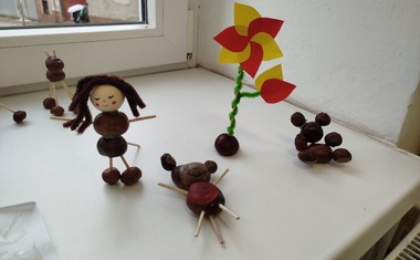 Podzimní tvoření v Azylovém domě sv. Anny