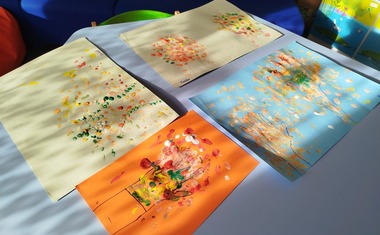 Podzimní tvoření v Azylovém domě sv. Anny