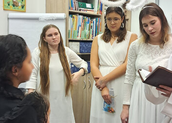 Mikulášská návštěva v Domově sv. Anny